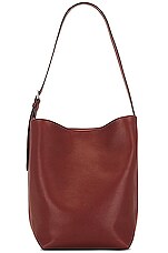 The Row Medium N/s Shoulder Bag in Cognac PLD | FWRD