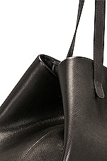 The Row XL Idaho Tote Bag in Black SHG, view 7, click to view large image.