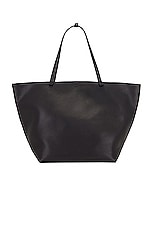 The Row XL Park Tote Bag in Black SHG, view 1, click to view large image.