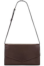 The Row Large Envelope Bag in Dark Khaki SHG, view 1, click to view large image.