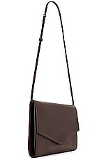 The Row Large Envelope Bag in Dark Khaki SHG, view 4, click to view large image.