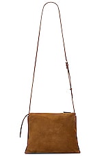 The Row Nu Twin Crossbody Bag in Desert PLD, view 2, click to view large image.