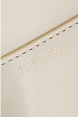 The Row Small North South Park Tote Bag in Ivory SHG, view 6, click to view large image.