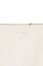The Row Small North South Park Tote Bag in Ivory SHG, view 7, click to view large image.