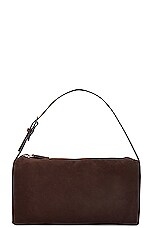 THEROW ザ ロウ 90's Bag スエードハンドバッグ ブラウン The Row 90's Bag in Wood Brown LG | FWRD