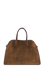 【美品・入手困難】　THE ROW Soft Margaux 15 The Row Soft Margaux 15 Bag in Desert PLD | FWRD