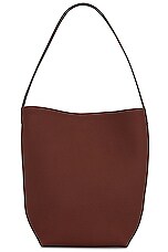 The Row Medium N/S Park Tote Bag in Cognac PLD | FWRD