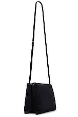 The Row Nu Twin Crossbody Bag in Dark Navy PLD, view 4, click to view large image.