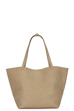 The Row Park Three Tote Bag in Light Taupe Pld, view 1, click to view large image.