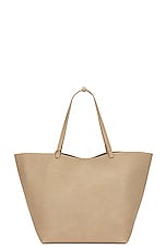 The Row XL Park Tote Bag in Light Taupe PLD, view 1, click to view large image.