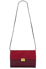 The Row Laurie Bag in Syram Red & Chianti, view 1, click to view large image.