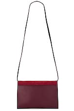 The Row Laurie Bag in Syram Red & Chianti, view 3, click to view large image.