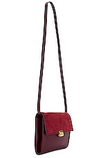 The Row Laurie Bag in Syram Red & Chianti, view 4, click to view large image.
