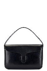 The Row Nikin Bag in DOUBLE BLACK, view 1, click to view large image.