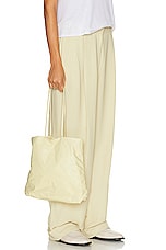 The Row Pim Bag in Light Yellow PLD, view 2, click to view large image.