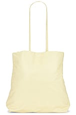 The Row Pim Bag in Light Yellow PLD, view 3, click to view large image.