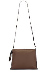 The Row NU Twin Bag in Dark Olive PLD, view 1, click to view large image.