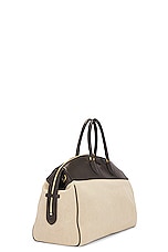 The Row George Bag in Beige & Brown, view 4, click to view large image.