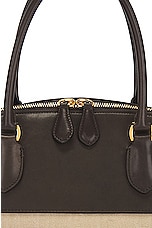 The Row George Bag in Beige & Brown, view 7, click to view large image.