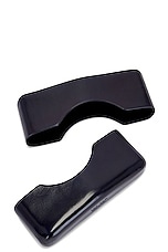 The Row Sunglasses Case in Deep Blue, view 4, click to view large image.