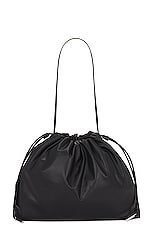 The Row Angy Hobo Bag in Black PLD, view 1, click to view large image.