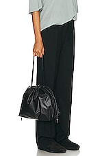 The Row Angy Hobo Bag in Black PLD, view 2, click to view large image.