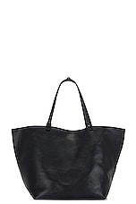 The Row XL Park Tote Bag in Black PLD, view 1, click to view large image.