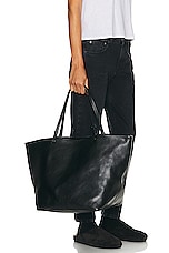 The Row XL Park Tote Bag in Black PLD, view 2, click to view large image.