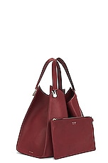 The Row Alexia Bag in Amaranto ANS, view 4, click to view large image.