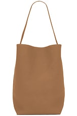 The Row Large Park Tote in CINNAMON, view 3, click to view large image.