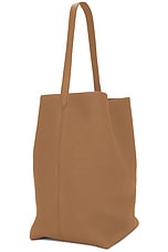 The Row Large Park Tote in CINNAMON, view 4, click to view large image.
