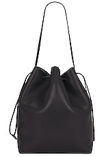 The Row Belvedere Bag in Black SHG, view 3, click to view large image.