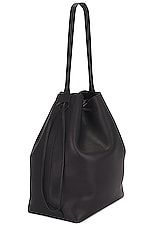 The Row Belvedere Bag in Black SHG, view 4, click to view large image.