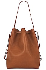 The Row Belvedere Bag in Brandy SHG, view 3, click to view large image.