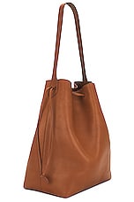 The Row Belvedere Bag in Brandy SHG, view 4, click to view large image.