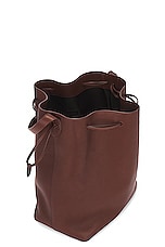 The Row Belvedere Bag in Coffee PLD, view 5, click to view large image.