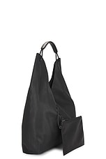 The Row Bindle 3 Bag in Black, view 3, click to view large image.