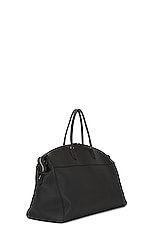 The Row XL George Bag in Black, view 5, click to view large image.