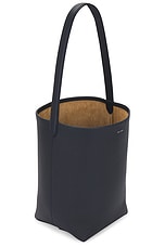 The Row Medium Park Tote in VIRGINIA BLUE, view 4, click to view large image.