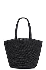 The Row Genevieve Bag in Black, view 3, click to view large image.
