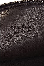 The Row Circle Pouch 2 in Dark Brown ANS, view 5, click to view large image.