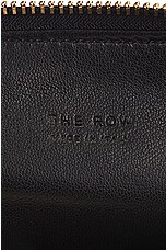 The Row EW Circle Pouch in Black ANG, view 5, click to view large image.
