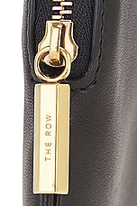 The Row EW Circle Pouch in Black ANG, view 6, click to view large image.