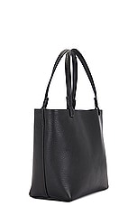 The Row Park Tote Small in Black, view 5, click to view large image.