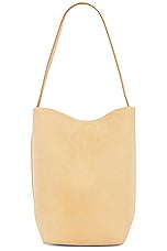 The Row Medium Park Tote in CROISSANT, view 3, click to view large image.