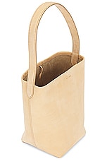 The Row Small Park Tote in CROISSANT, view 5, click to view large image.