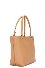 The Row Park Tote Small in Cinnamon, view 4, click to view large image.