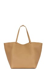 The Row XL Park Tote in Cinnamon, view 3, click to view large image.