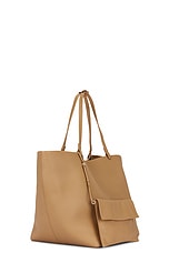 The Row XL Park Tote in Cinnamon, view 4, click to view large image.