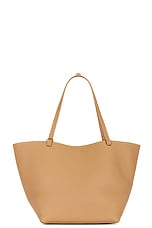The Row Park Tote Three in Cinnamon, view 1, click to view large image.